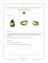 5.59 Ct. Ametrine from Madagascar Appraisal