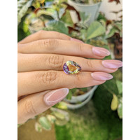 5.62 Ct. Ametrine from Madagascar Life Style