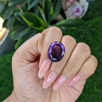 15.70 Ct. Amethyst from Ceylon (Sri Lanka) Life Style