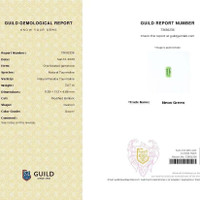 3.07 Ct. Paraiba Tourmaline from Mozambique Scan Report