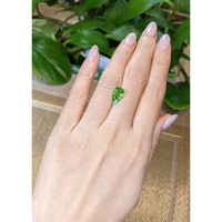 2.55 Ct. Green Paraiba Tourmaline from Mozambique Life Style
