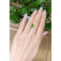 2.55 Ct. Green Paraiba Tourmaline from Mozambique Life Style