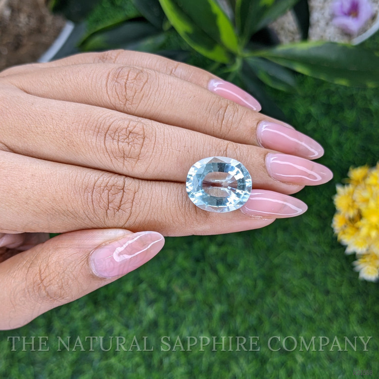 10.89 Ct. Aquamarine from Ceylon (Sri Lanka)