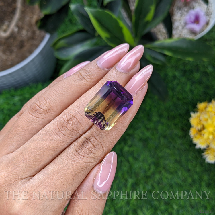 34.73 Ct. Ametrine from Ceylon (Sri Lanka)