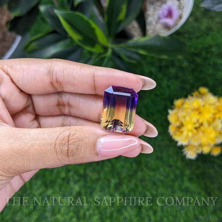 34.73 Ct. Ametrine from Ceylon (Sri Lanka)