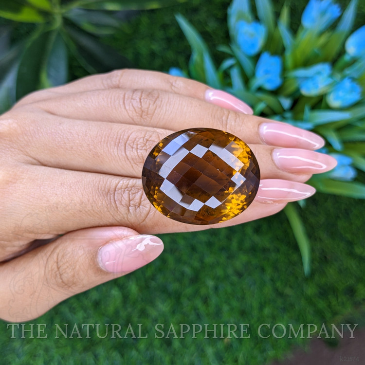 104.15 Ct. Citrine from Ceylon (Sri Lanka)