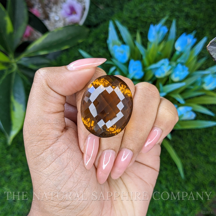 104.15 Ct. Citrine from Ceylon (Sri Lanka)