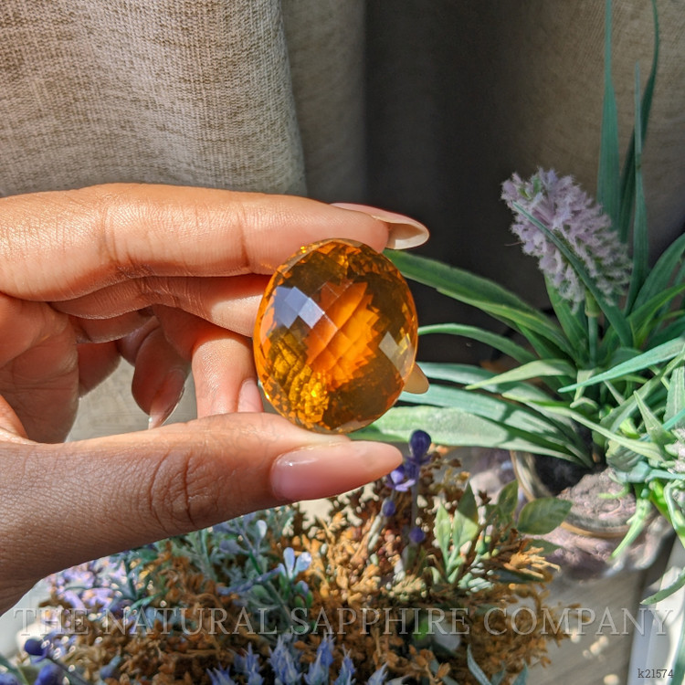 104.15 Ct. Citrine from Ceylon (Sri Lanka)