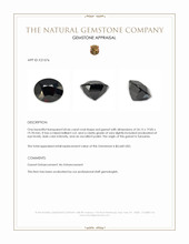 60.66 Ct. Red Garnet from Tanzania Appraisal