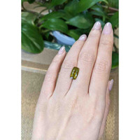 2.85 Ct. Sphene (Titanite) from Madagascar Life Style