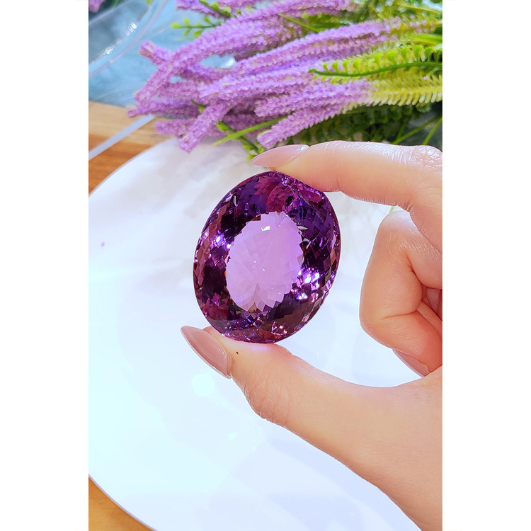 293.30 Ct. Amethyst from Brazil
