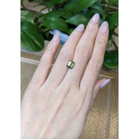 1.96 Ct. Green Tourmaline from Mozambique Life Style