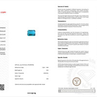 2.53 Ct. Tourmaline from Mozambique Scan Report