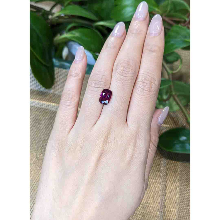 3.46 Ct. Rhodolite Garnet from Tanzania