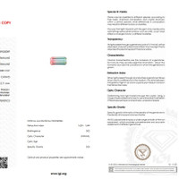 6.08 Ct. Tourmaline from Mozambique Scan Report