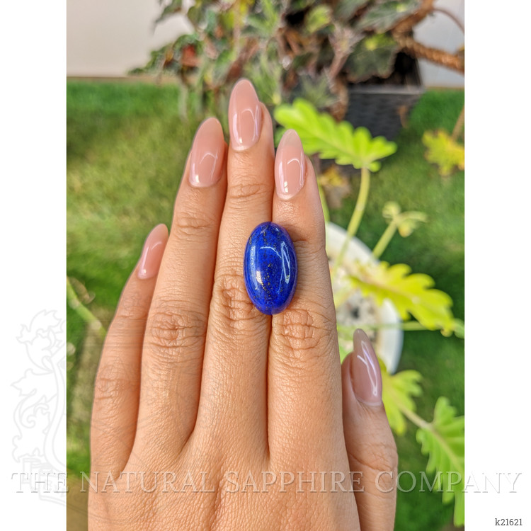 23.55 Ct. Cabochon Lapis from Afghanistan