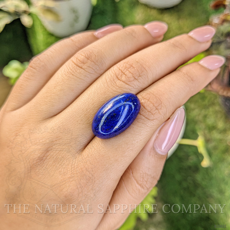 23.55 Ct. Cabochon Lapis from Afghanistan