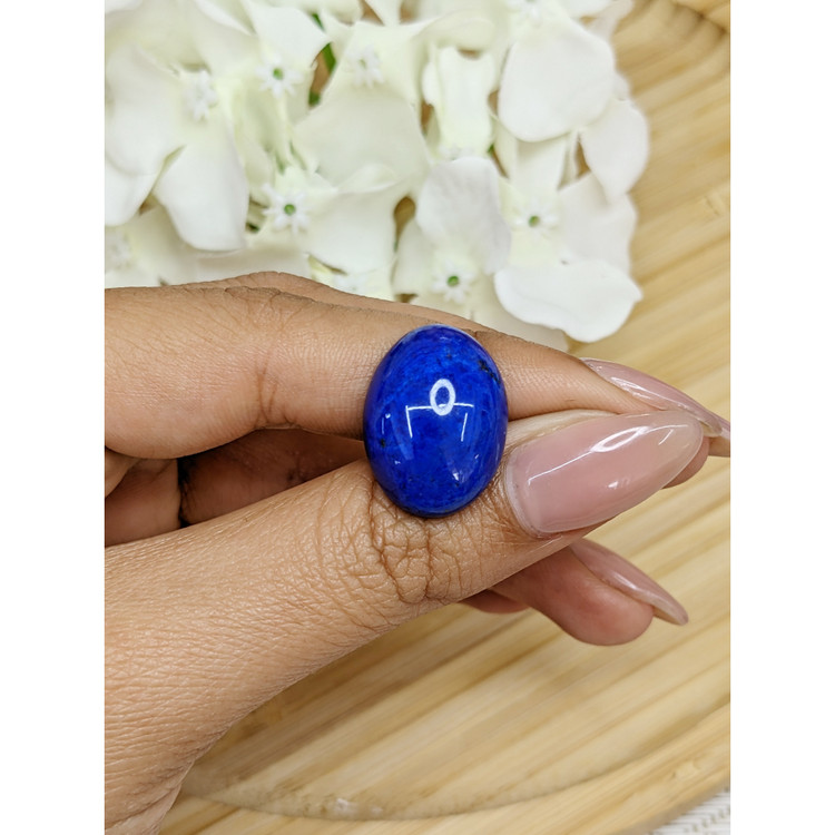 18.84 Ct. Cabochon Lapis from Afghanistan