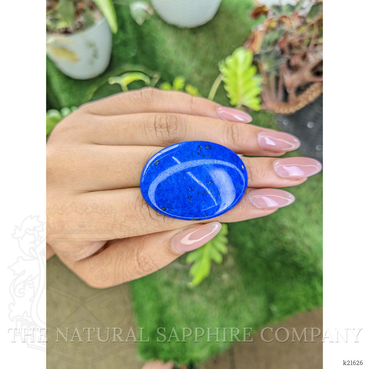 61.50 Ct. Cabochon Lapis from Afghanistan