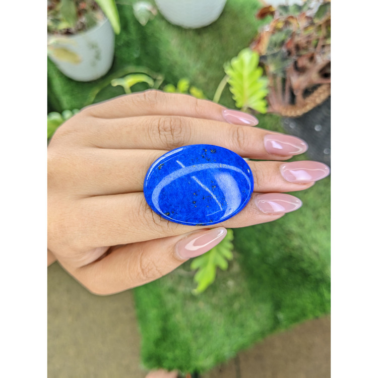 61.50 Ct. Cabochon Lapis from Afghanistan