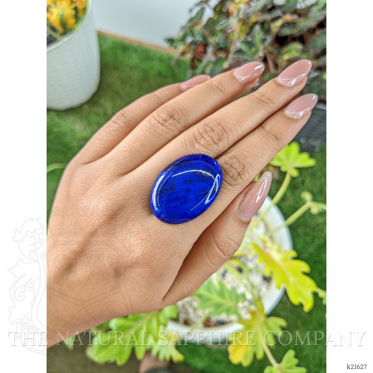 32.27 Ct. Cabochon Lapis from Afghanistan
