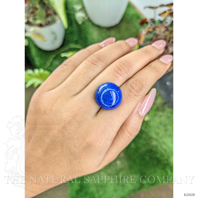 23.63 Ct. Cabochon Lapis from Afghanistan