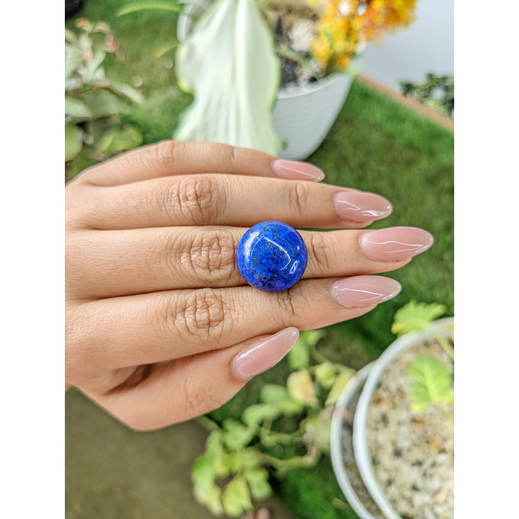 23.63 Ct. Cabochon Lapis from Afghanistan