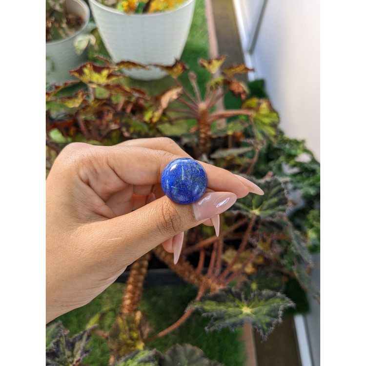 30.56 Ct. Cabochon Lapis from Afghanistan