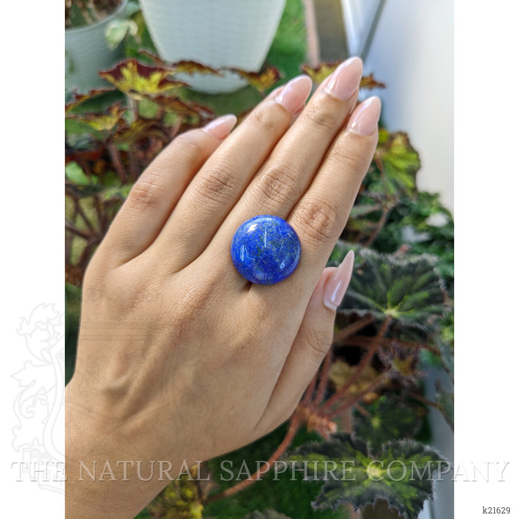 30.56 Ct. Cabochon Lapis from Afghanistan