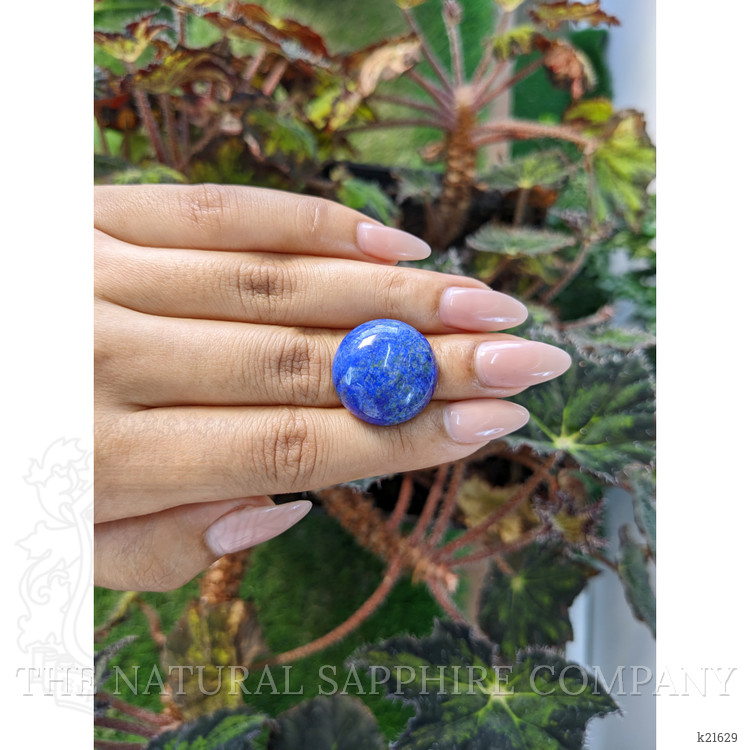 30.56 Ct. Cabochon Lapis from Afghanistan