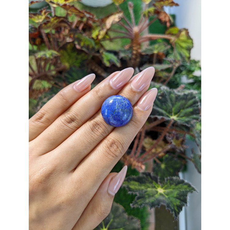 30.56 Ct. Cabochon Lapis from Afghanistan