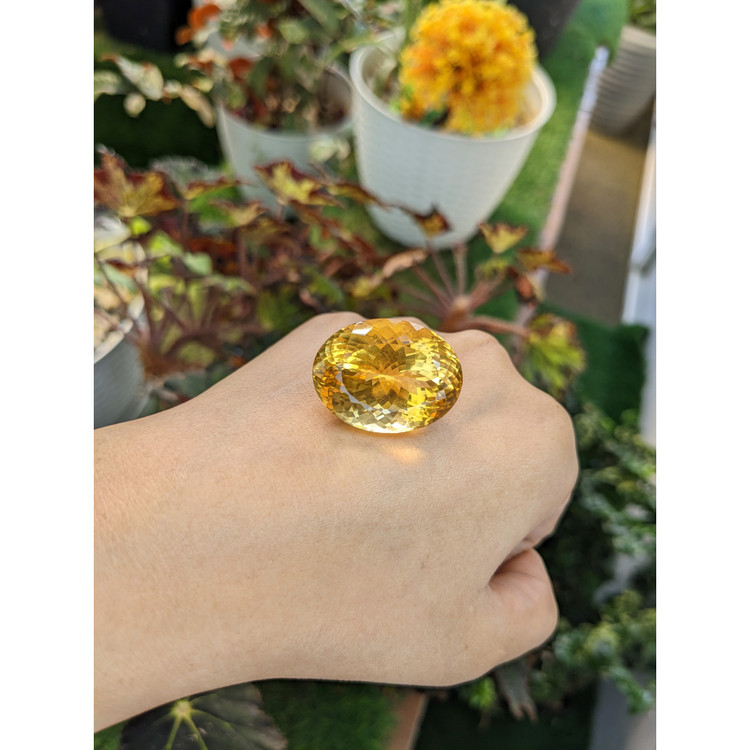 62.75 Ct. Citrine from Brazil