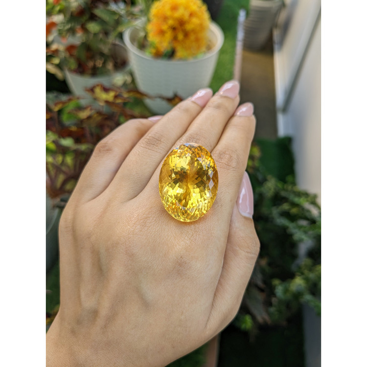 62.75 Ct. Citrine from Brazil