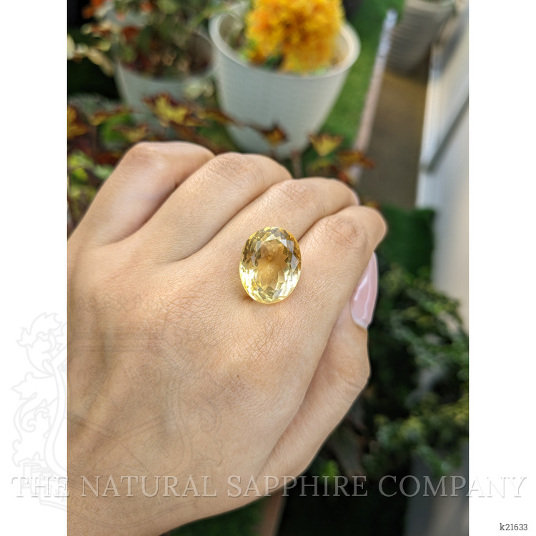 16.04 Ct. Citrine from Brazil