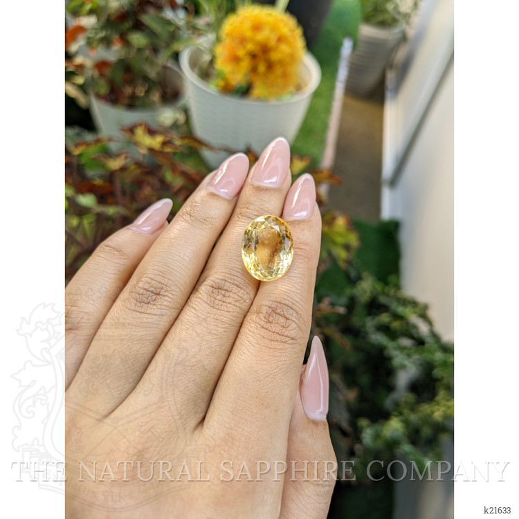 16.04 Ct. Citrine from Brazil