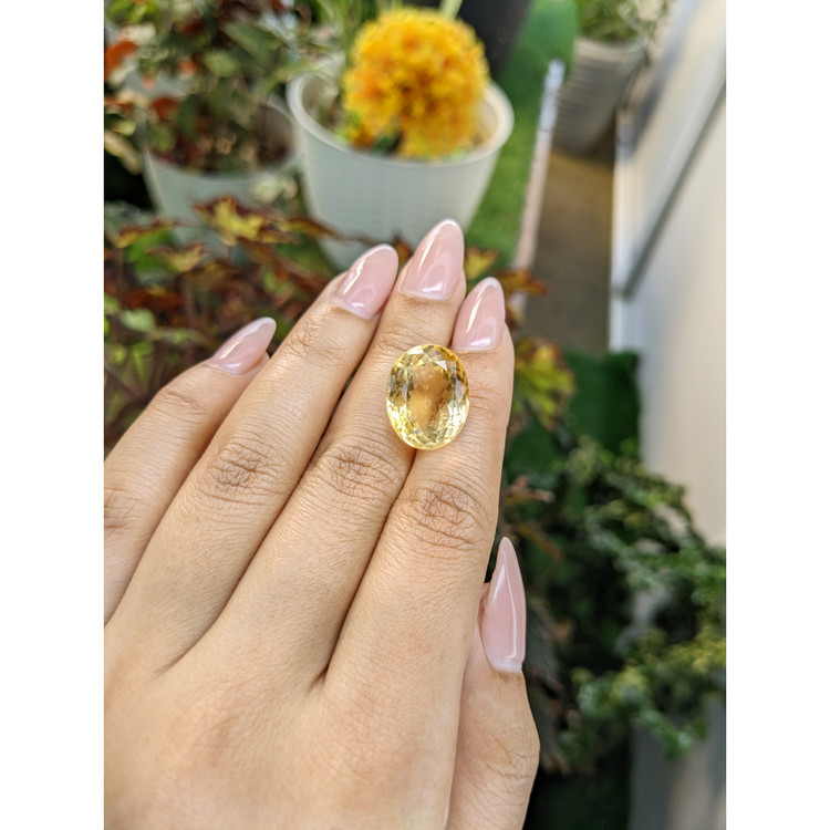 16.04 Ct. Citrine from Brazil