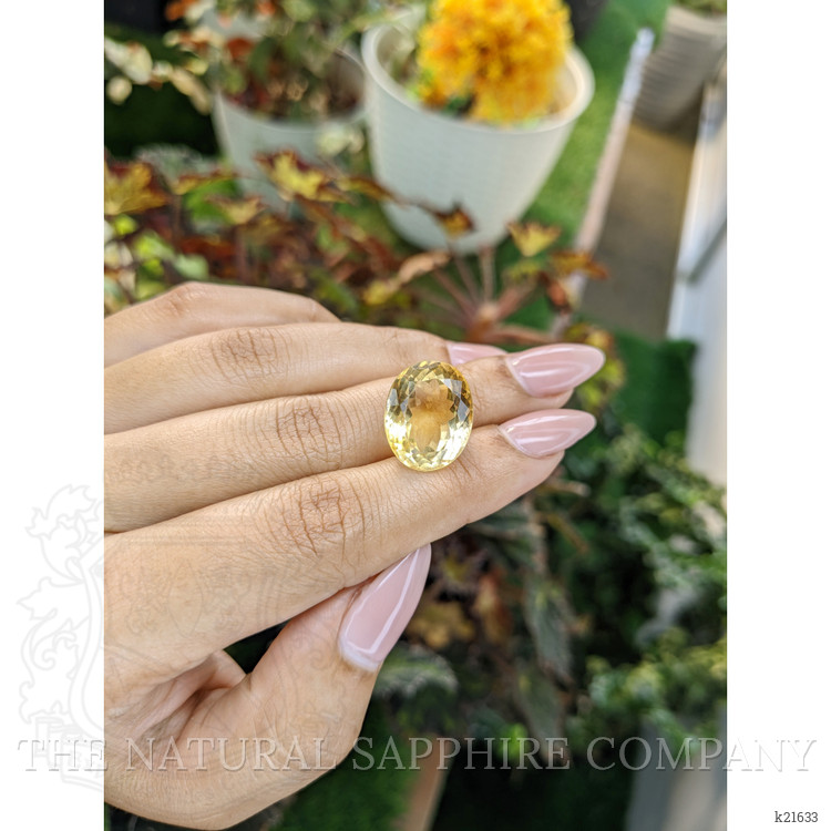 16.04 Ct. Citrine from Brazil