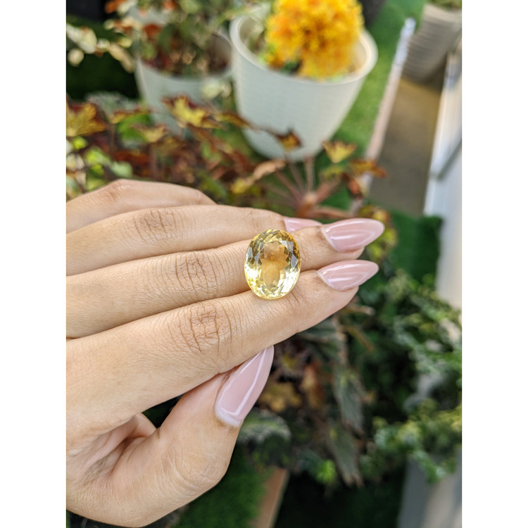 16.04 Ct. Citrine from Brazil