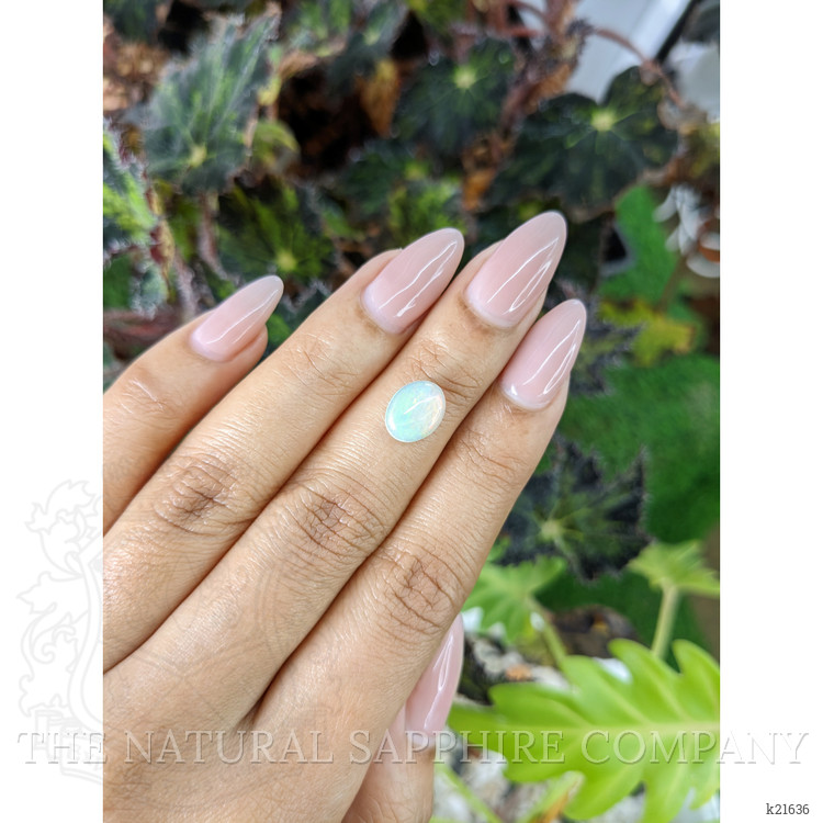 1.21 Ct. Cabochon White Opal from Australia