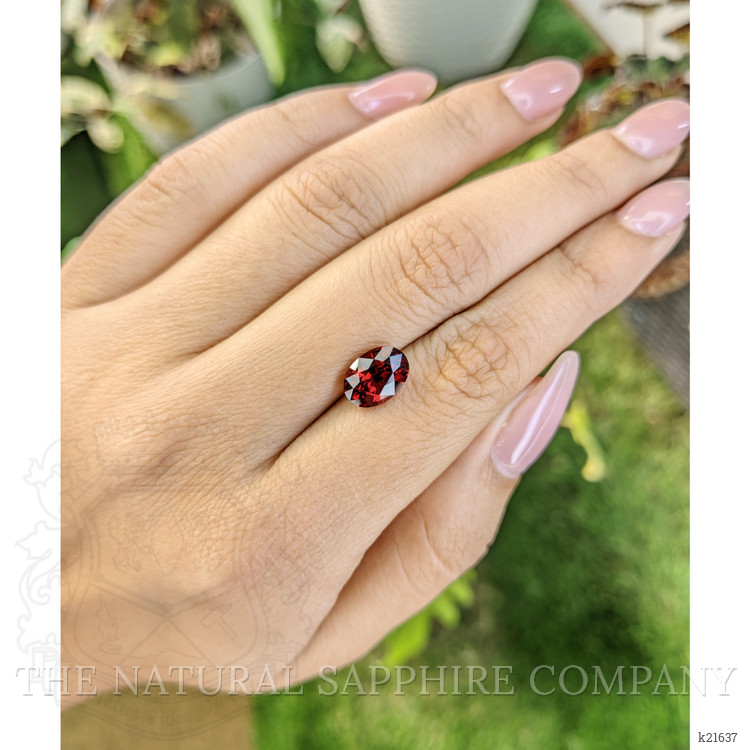 2.80 Ct. Garnet from Ceylon (Sri Lanka)