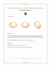 16.12 Ct. Rutilated Quartz from Madagascar Appraisal