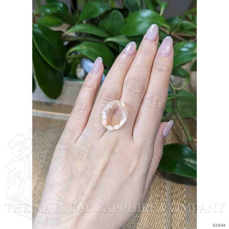 16.12 Ct. Rutilated Quartz from Madagascar