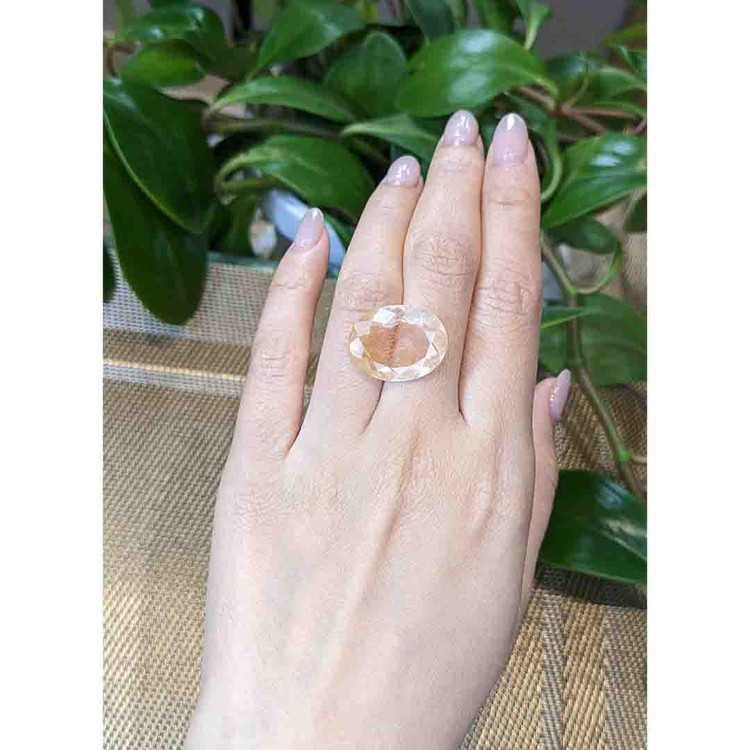 16.12 Ct. Rutilated Quartz from Madagascar