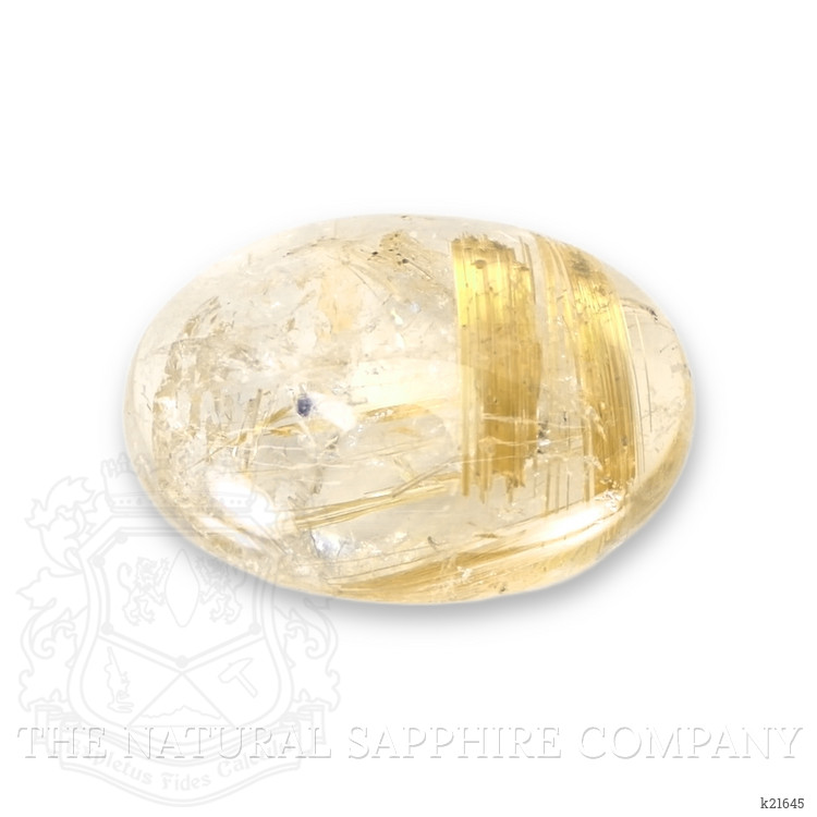 10.41 Ct. Cabochon Rutilated Quartz from Madagascar