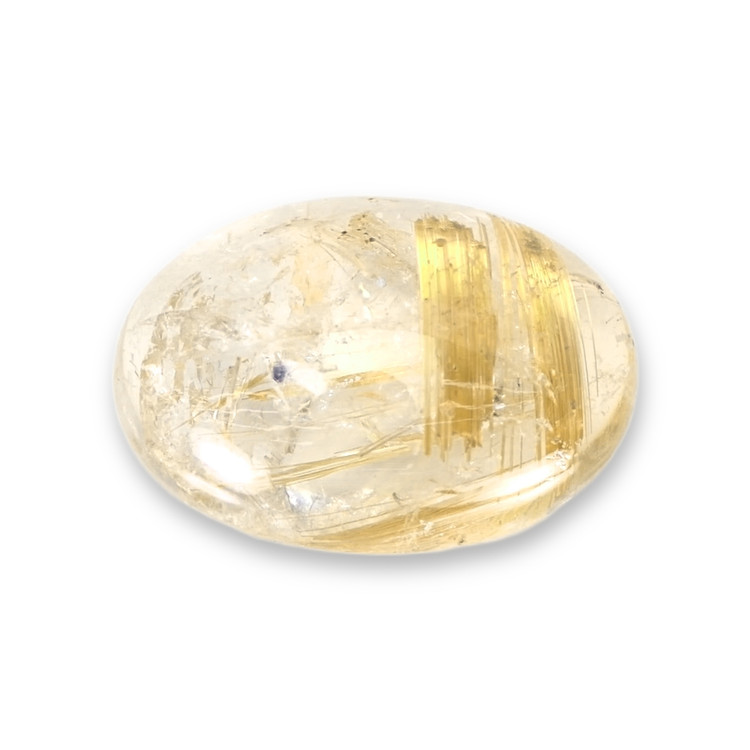 10.41 Ct. Cabochon Rutilated Quartz from Madagascar