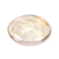 6.96 Ct. Cabochon Rutilated Quartz from Madagascar Video