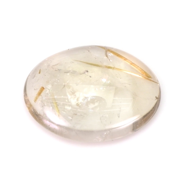 6.96 Ct. Cabochon Rutilated Quartz from Madagascar
