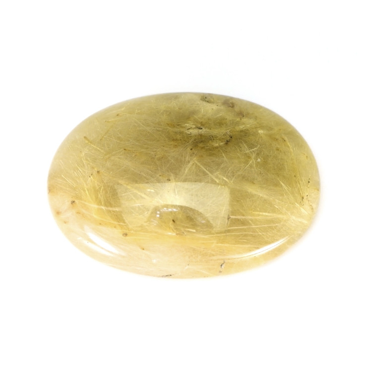 20.32 Ct. Cabochon Rutilated Quartz from Madagascar
