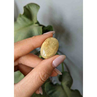 20.32 Ct. Cabochon Rutilated Quartz from Madagascar Life Style