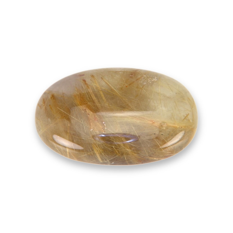 29.77 Ct. Cabochon Rutilated Quartz from Madagascar